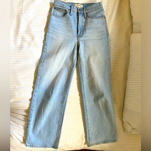 Madewell Perfect Vintage Wide Leg Crop 25